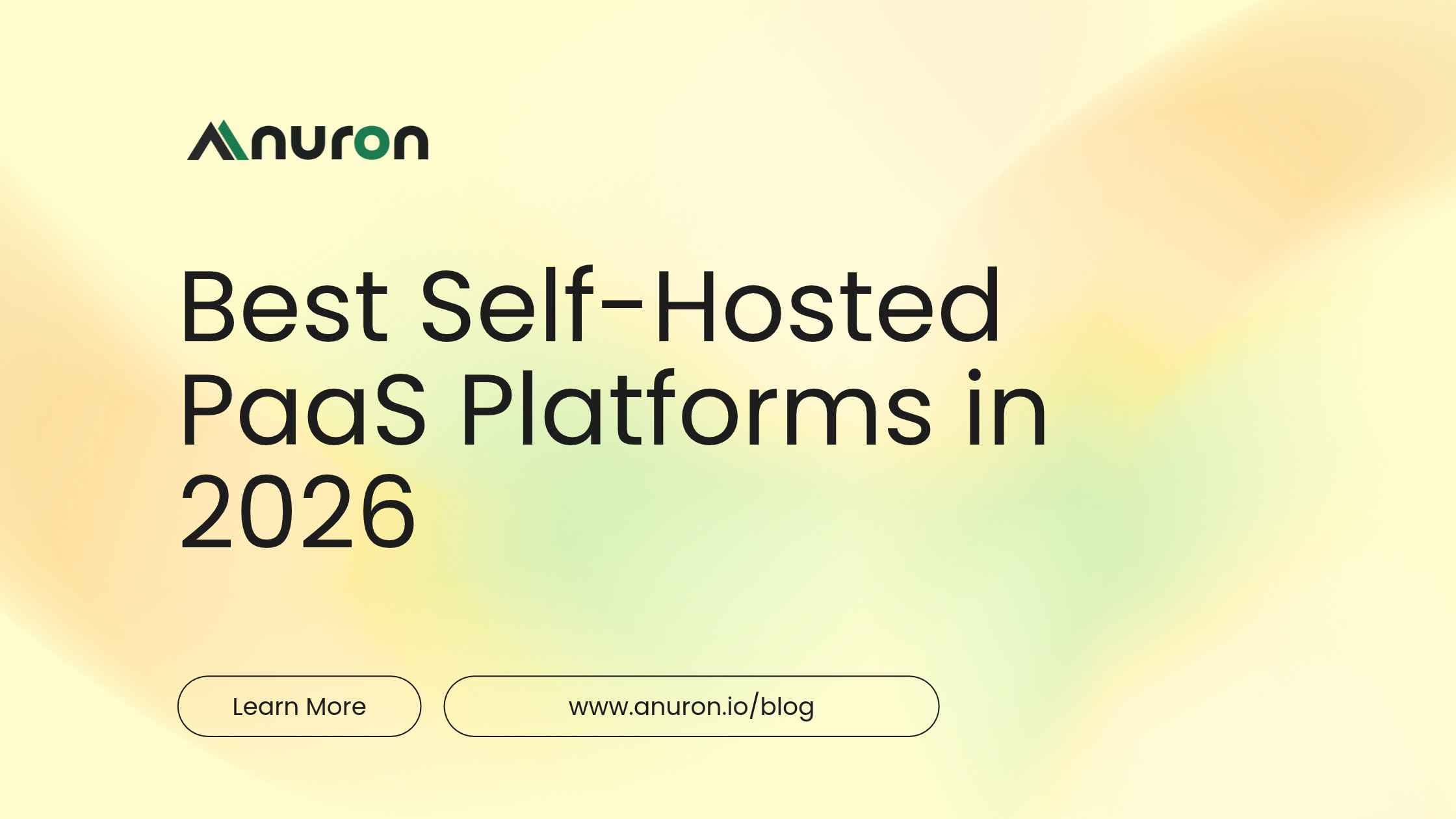 Best Self-Hosted PaaS Platforms in 2026